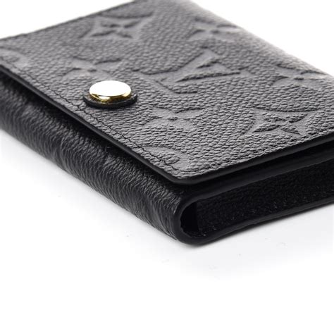 lv business card holder empreinte|lv money clip card holder.